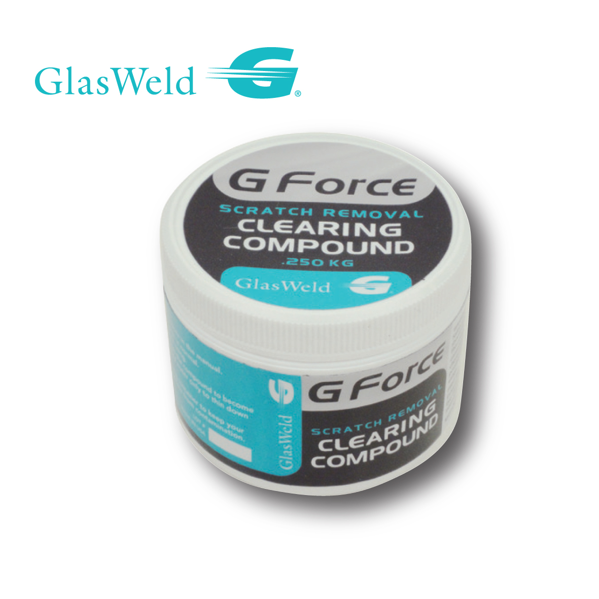 GlasWeld G Force ครีมสารขัดรอยขีดข่วนแบบลึก Clearing Compound