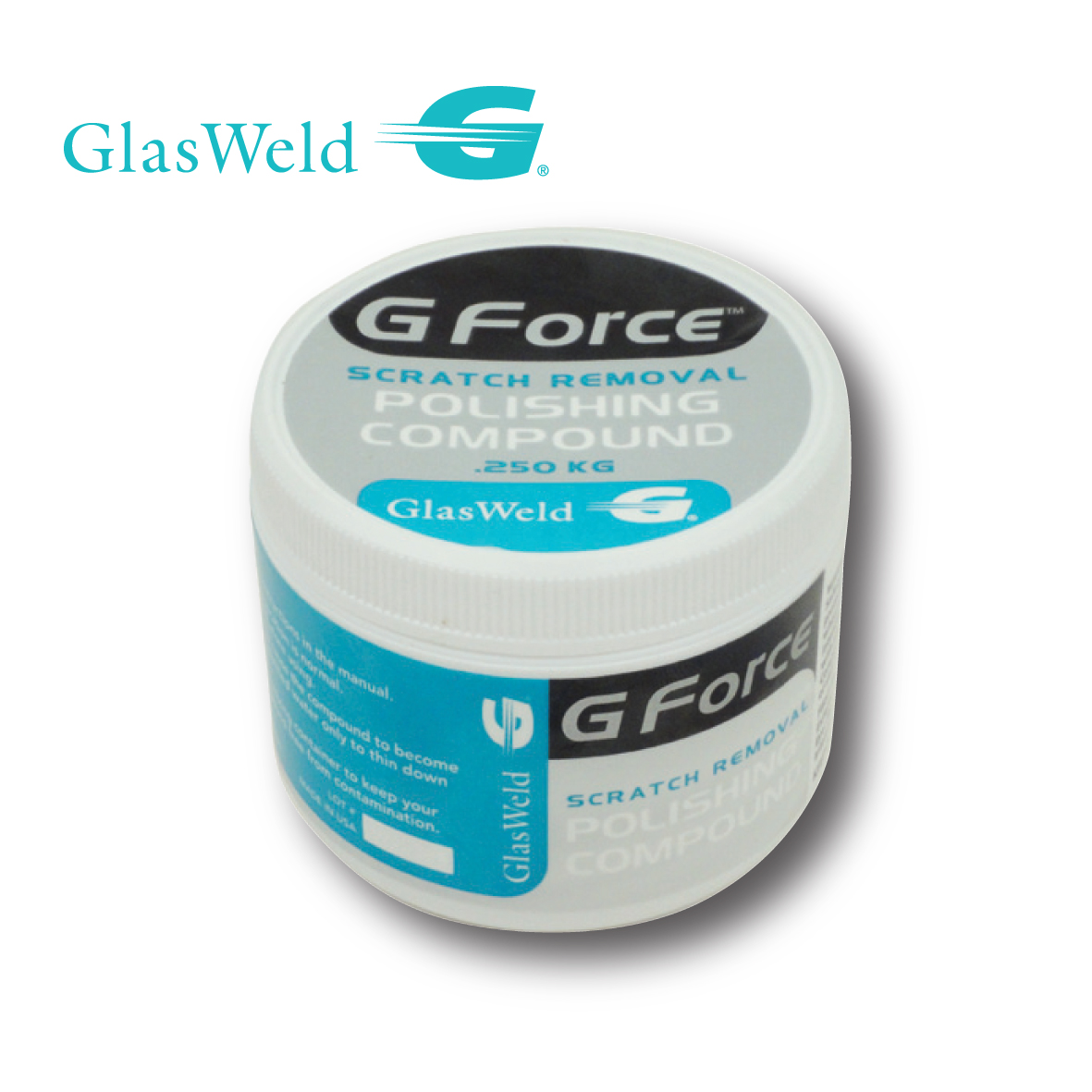 GlasWeld G Force ครีมสารขัดรอยขีดข่วนแบบบาง Polishing compound