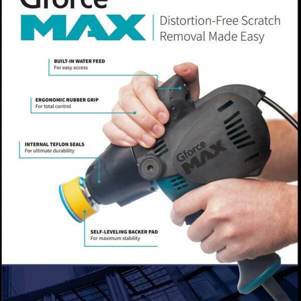 GlasWeld Gforce Max Machine 240V เครื่องขัดลบรอยกระจก